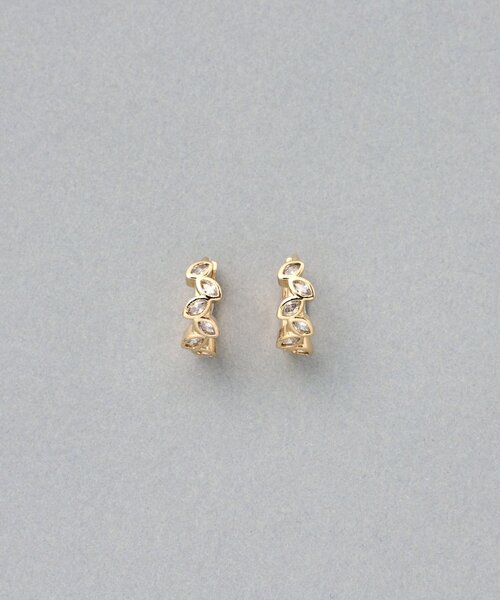 BEARDSLEY（ビアズリー）の「フープピアス（ピアス（両耳用）・レディース・ゴールド・FREE）」の3枚目の写真