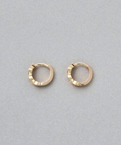 BEARDSLEY（ビアズリー）の「フープピアス（ピアス（両耳用）・レディース・ゴールド・FREE）」の4枚目の写真