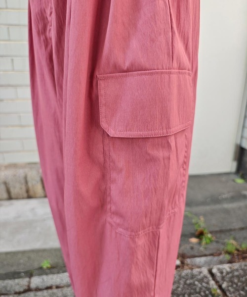 esutoreja(エストレジャ)の「ルーズカーゴパンツ(カーゴパンツ・レディース・ピンク/カーキ/ブラック・FREE)」の14枚目の写真