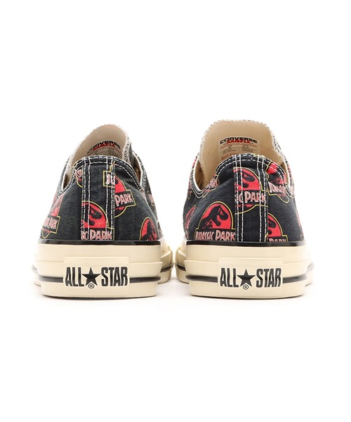 CONVERSE(コンバース)の「CONVERSE ALL STAR AGED LG OX / JURASSIC PARK / コンバース オールスター エイジド LG オックス / ジュラシックパーク(スニーカー・メンズ・ブラック・30.0cm/29.0cm/28.0cm/27.5cm/27.0cm/26.5cm/26.0cm/25.5cm)」の3枚目の写真