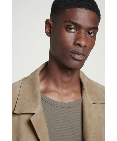 COS（コス）の「スクープネック リブニットタンクトップ（タンクトップ・メンズ・パープル系その他/ネイビー/グレー系その他2・XS/L/XL/S/M）」の9枚目の写真