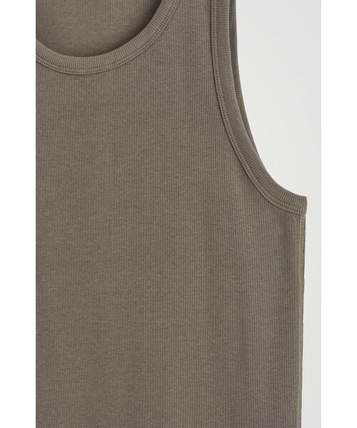COS（コス）の「スクープネック リブニットタンクトップ（タンクトップ・メンズ・パープル系その他/ネイビー/グレー系その他2・XS/L/XL/S/M）」の11枚目の写真