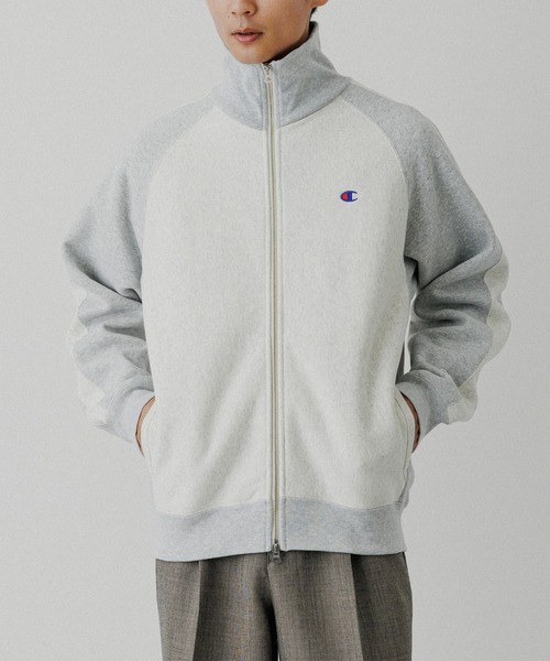 Champion（チャンピオン）の「《別注》【Champion/チャンピオン】REVERSE WEAVE TRACK JACKET（カーディガン/ボレロ・メンズ・ブルー系その他4/ワイン/ブラック系その他/グレー・S/M/L/XL）」の6枚目の写真