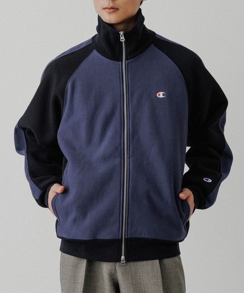 Champion（チャンピオン）の「《別注》【Champion/チャンピオン】REVERSE WEAVE TRACK JACKET（カーディガン/ボレロ・メンズ・ブルー系その他4/ワイン/ブラック系その他/グレー・S/M/L/XL）」の8枚目の写真