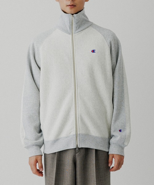 Champion（チャンピオン）の「《別注》【Champion/チャンピオン】REVERSE WEAVE TRACK JACKET（カーディガン/ボレロ・メンズ・ブルー系その他4/ワイン/ブラック系その他/グレー・S/M/L/XL）」の9枚目の写真