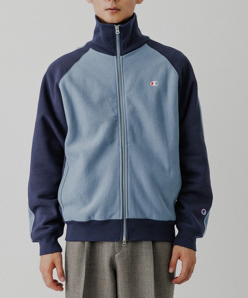 Champion（チャンピオン）の「《別注》【Champion/チャンピオン】REVERSE WEAVE TRACK JACKET（カーディガン/ボレロ・メンズ・ブルー系その他4/ワイン/ブラック系その他/グレー・S/M/L/XL）」の12枚目の写真