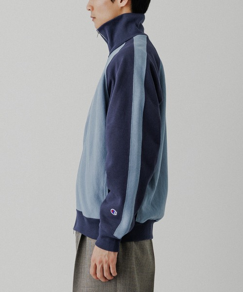 Champion（チャンピオン）の「《別注》【Champion/チャンピオン】REVERSE WEAVE TRACK JACKET（カーディガン/ボレロ・メンズ・ブルー系その他4/ワイン/ブラック系その他/グレー・S/M/L/XL）」の13枚目の写真