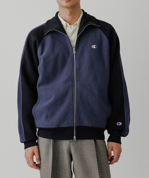 Champion（チャンピオン）の「《別注》【Champion/チャンピオン】REVERSE WEAVE TRACK JACKET（カーディガン/ボレロ・メンズ・ブルー系その他4/ワイン/ブラック系その他/グレー・S/M/L/XL）」の16枚目の写真