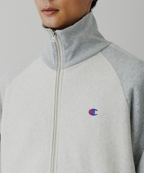 Champion（チャンピオン）の「《別注》【Champion/チャンピオン】REVERSE WEAVE TRACK JACKET（カーディガン/ボレロ・メンズ・ブルー系その他4/ワイン/ブラック系その他/グレー・S/M/L/XL）」の19枚目の写真