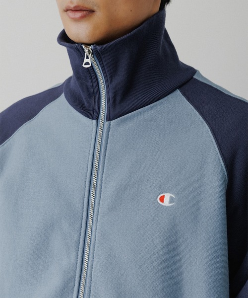 Champion（チャンピオン）の「《別注》【Champion/チャンピオン】REVERSE WEAVE TRACK JACKET（カーディガン/ボレロ・メンズ・ブルー系その他4/ワイン/ブラック系その他/グレー・S/M/L/XL）」の20枚目の写真