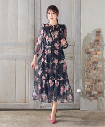 Rose Tiara 花柄 Aライン ワンピース 楽天市場】ローズティアラ Rose Tiara ワンピースの通販