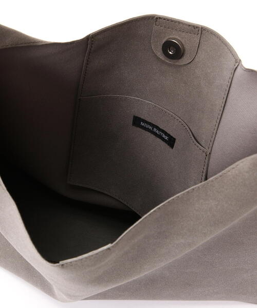 NATURAL BEAUTY BASIC（ナチュラルビューティーベーシック）の「◇トライアングルワンショルダーバッグ（ショルダーバッグ・レディース・グレー/ダークブラウン/ブルー・ﾌﾘ-）」の12枚目の写真