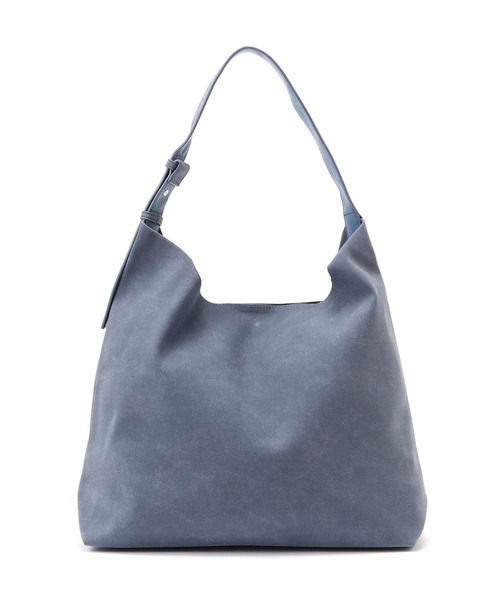 NATURAL BEAUTY BASIC（ナチュラルビューティーベーシック）の「◇トライアングルワンショルダーバッグ（ショルダーバッグ・レディース・グレー/ダークブラウン/ブルー・ﾌﾘ-）」の6枚目の写真