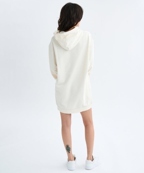 RVCA(ルーカ)の「RVCA/ルーカ パーカーワンピース BF044-352(ワンピース・レディース・ホワイト/ブラック/グレー・M)」の7枚目の写真