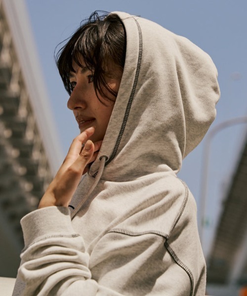 RVCA(ルーカ)の「RVCA/ルーカ パーカーワンピース BF044-352(ワンピース・レディース・ホワイト/ブラック/グレー・M)」の22枚目の写真