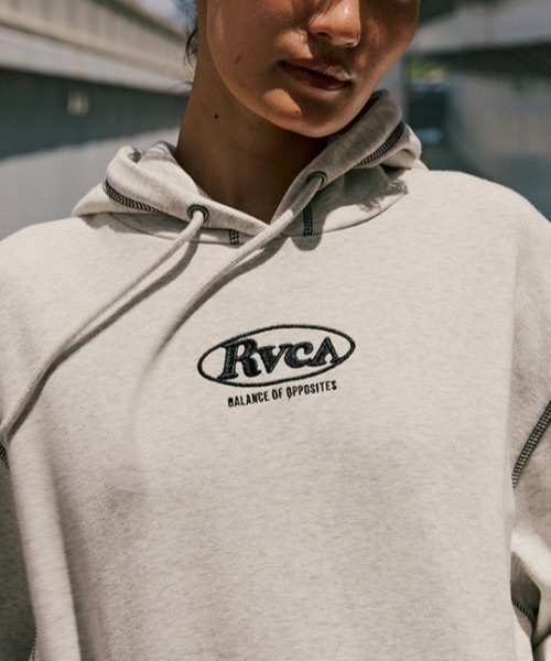 RVCA(ルーカ)の「RVCA/ルーカ パーカーワンピース BF044-352(ワンピース・レディース・ホワイト/ブラック/グレー・M)」の20枚目の写真