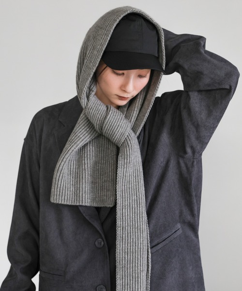 リブニットマフラー（マフラー）｜select MOCA（セレクトモカ）の