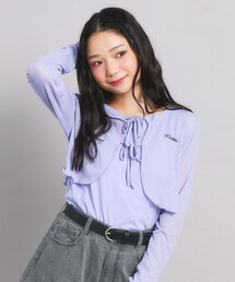 ☆Ree☆★新品 ピンクラテ★りぼんパ－ルトップス 160 PINK-latte｜ピンクラテのトップス（リボン）通販 - ZOZOTOWN