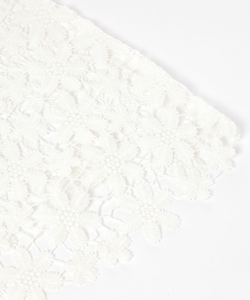 studio CLIP(スタディオクリップ)の「レースマルチWAY付け襟(付け襟・レディース・ホワイト/オフホワイト・FREE)」の11枚目の写真