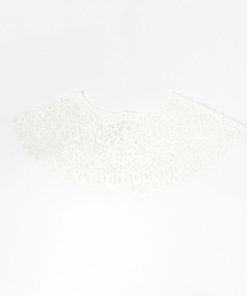 studio CLIP(スタディオクリップ)の「レースマルチWAY付け襟(付け襟・レディース・ホワイト/オフホワイト・FREE)」の6枚目の写真