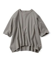 Live in comfort（リブインコンフォート）の「リブ　イン　コンフォート　コットン１００％がうれしい　汗じみ軽減のふんわりカットソートップス（Tシャツ/カットソー）」