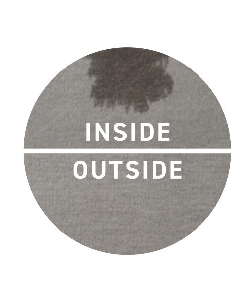 Live in comfort（リブインコンフォート）の「リブ　イン　コンフォート　コットン１００％がうれしい　汗じみ軽減のふんわりカットソートップス（Tシャツ/カットソー・レディース・ライトブルー/グレー/モカ・L/S/M/3L/LL）」の7枚目の写真