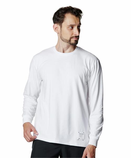 UNDER ARMOUR(アンダーアーマー)の「UAモチベート ロングスリーブ Tシャツ(トレーニング/メンズ)(Tシャツ/カットソー・メンズ・ホワイト・3XL/2XL/M/XL/L/S)」の1枚目の写真