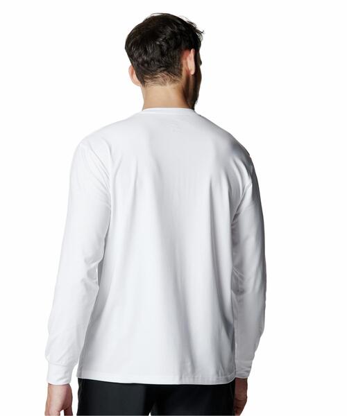 UNDER ARMOUR(アンダーアーマー)の「UAモチベート ロングスリーブ Tシャツ(トレーニング/メンズ)(Tシャツ/カットソー・メンズ・ホワイト・3XL/2XL/M/XL/L/S)」の2枚目の写真