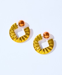 TOGA TOO（トーガトゥ）の「【TOGA TOO/トーガトゥ】Concho hoop pierced earrings/コンチョフープピアス（ピアス（片耳用））」