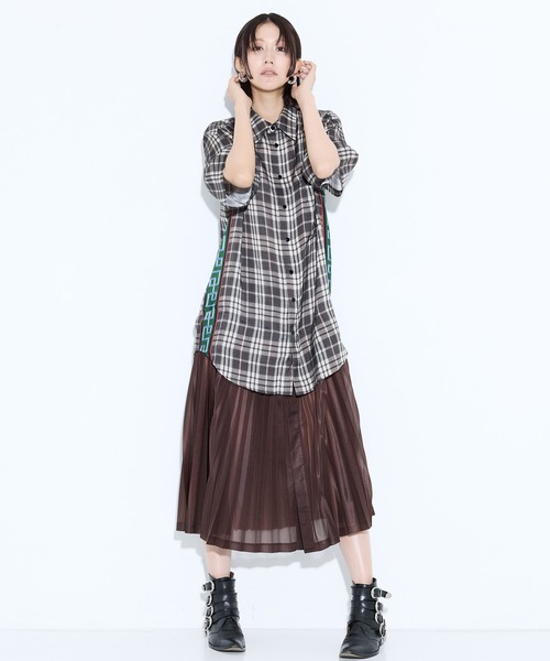 【TOGA TOO/トーガトゥ】Concho hoop pierced earrings/コンチョフープピアス