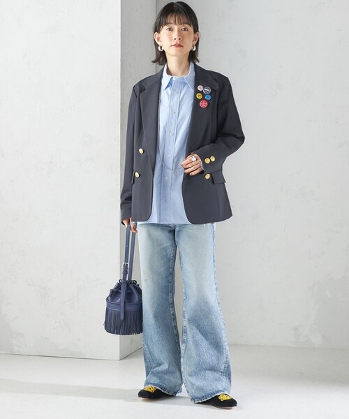 SHIPS（シップス）の「【SHIPS別注】Tricker’s:SHIPS CHURCHILL（スリッポン・レディース・ブラック・50/45）」の6枚目の写真