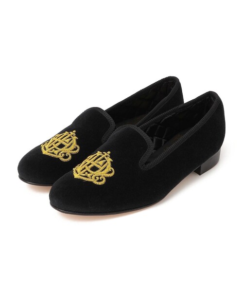 SHIPS（シップス）の「【SHIPS別注】Tricker’s:SHIPS CHURCHILL（スリッポン・レディース・ブラック・50/45）」の9枚目の写真