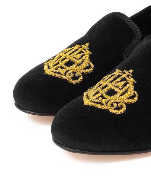 SHIPS（シップス）の「【SHIPS別注】Tricker’s:SHIPS CHURCHILL（スリッポン・レディース・ブラック・50/45）」の13枚目の写真