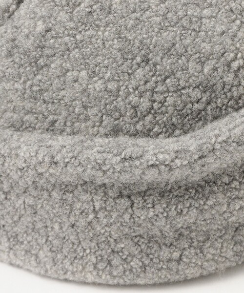 BEAMS BOY(ビームスボーイ)の「【別注】cableami / リサイクル ワッチキャップ(ニットキャップ/ビーニー・レディース・ライトグレー/ネイビー・ONE SIZE)」の6枚目の写真