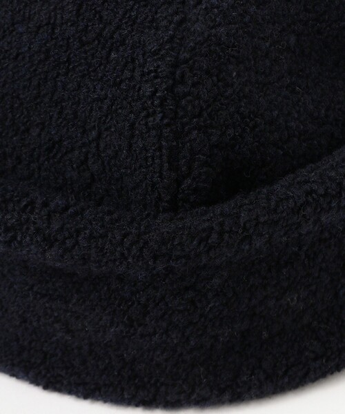 BEAMS BOY(ビームスボーイ)の「【別注】cableami / リサイクル ワッチキャップ(ニットキャップ/ビーニー・レディース・ライトグレー/ネイビー・ONE SIZE)」の9枚目の写真