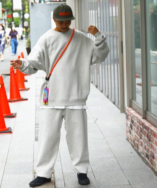 FREAK'S STORE（フリークスストア）の「限定展開 12oz ヘビーウェイト ビッグシルエット クルーネックスウェット（スウェット・メンズ・ブラック/ネイビー/ブラウン/アッシュグレー/グレイッシュベージュ/スミクロ/グリーン/杢グレー/バーガンディー・SMALL/MEDIUM/LARGE/X-LARGE）」の11枚目の写真