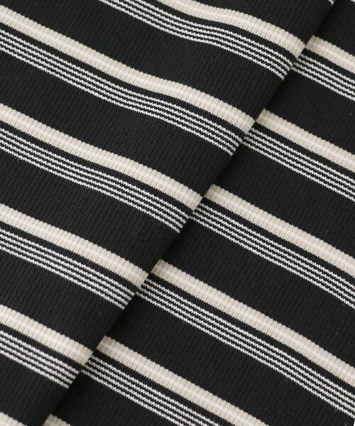 le.coeur blanc（ルクールブラン）の「《手洗い可能》マルチボーダーリブタンク（タンクトップ・レディース・ブラウン系その他2/ブラック系その他・38）」の21枚目の写真