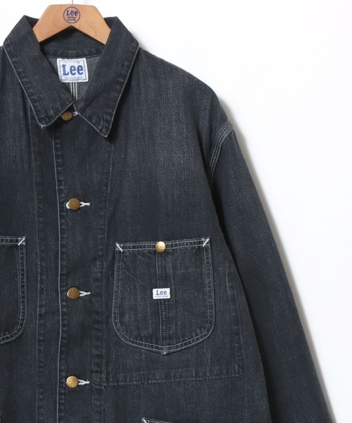 Lee カバーオール　【L】ヒッコリー Lee（リー） ロコジャケット カバーオール LT0659-304 メンズ