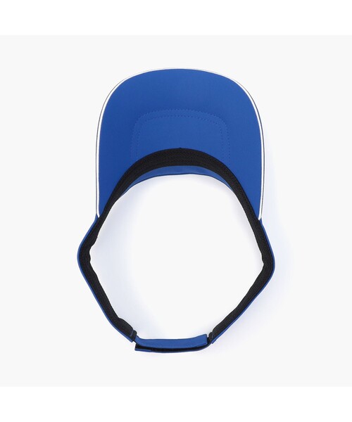 BRIEFING（ブリーフィング）の「【BRIEFING GOLF／ブリーフィングゴルフ】 LA MS TRIANGLE LOGO VISOR（サンバイザー・メンズ・ホワイト/ブラック/ブルー/グレー・FREE）」の8枚目の写真