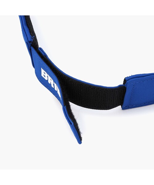 BRIEFING（ブリーフィング）の「【BRIEFING GOLF／ブリーフィングゴルフ】 LA MS TRIANGLE LOGO VISOR（サンバイザー・メンズ・ホワイト/ブラック/ブルー/グレー・FREE）」の10枚目の写真