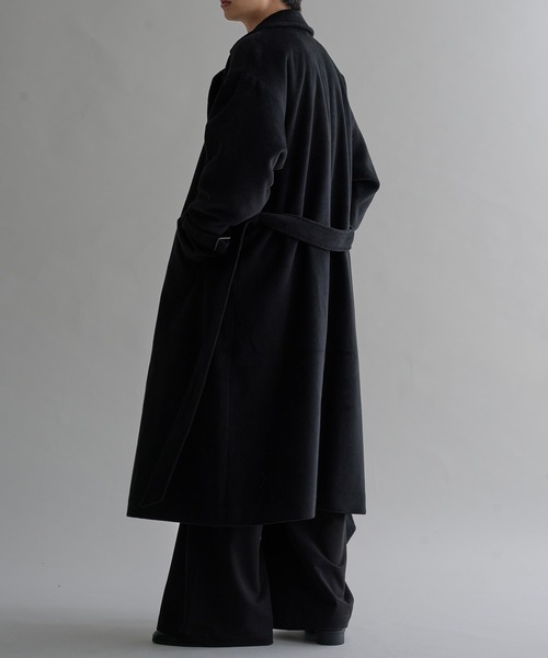 epnok（エプノック）の「2WAYダブルチェスターコート（チェスターコート・メンズ・チャコールグレー/ブラック・LARGE/SMALL/MEDIUM）」の10枚目の写真