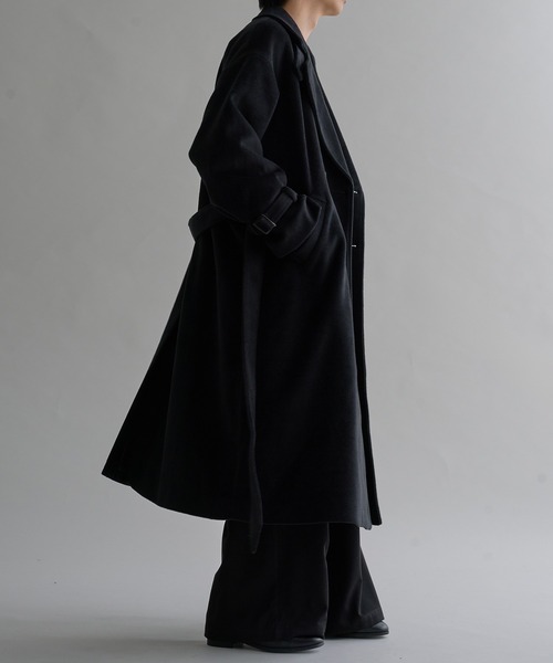 epnok（エプノック）の「2WAYダブルチェスターコート（チェスターコート・メンズ・チャコールグレー/ブラック・LARGE/SMALL/MEDIUM）」の12枚目の写真