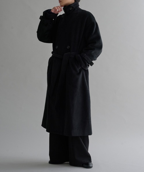 epnok（エプノック）の「2WAYダブルチェスターコート（チェスターコート・メンズ・チャコールグレー/ブラック・LARGE/SMALL/MEDIUM）」の13枚目の写真