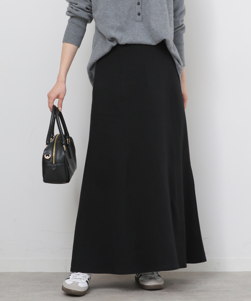 JOURNAL STANDARD relume（ジャーナルスタンダード　レリューム）の「《追加 / 新色》CTダンボールフレアスカート（スカート・レディース・ブラウン/ブラック/グレー・FREE）」の9枚目の写真