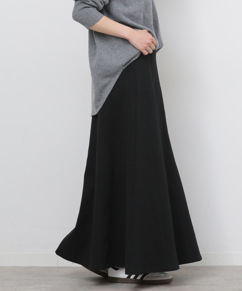 JOURNAL STANDARD relume（ジャーナルスタンダード　レリューム）の「《追加 / 新色》CTダンボールフレアスカート（スカート・レディース・ブラウン/ブラック/グレー・FREE）」の11枚目の写真