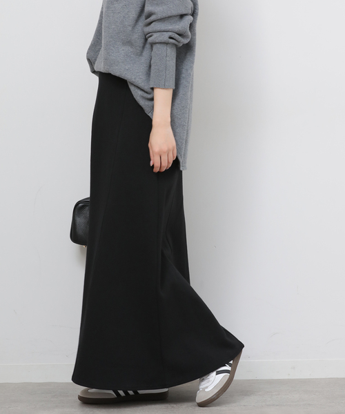 JOURNAL STANDARD relume（ジャーナルスタンダード　レリューム）の「《追加 / 新色》CTダンボールフレアスカート（スカート・レディース・ブラウン/ブラック/グレー・FREE）」の12枚目の写真