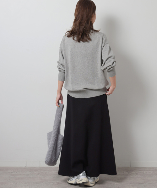 JOURNAL STANDARD relume（ジャーナルスタンダード　レリューム）の「《追加 / 新色》CTダンボールフレアスカート（スカート・レディース・ブラウン/ブラック/グレー・FREE）」の18枚目の写真