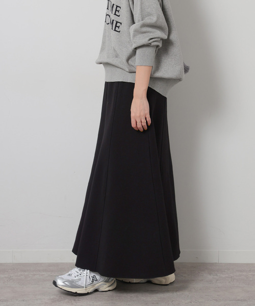 JOURNAL STANDARD relume（ジャーナルスタンダード　レリューム）の「《追加 / 新色》CTダンボールフレアスカート（スカート・レディース・ブラウン/ブラック/グレー・FREE）」の21枚目の写真