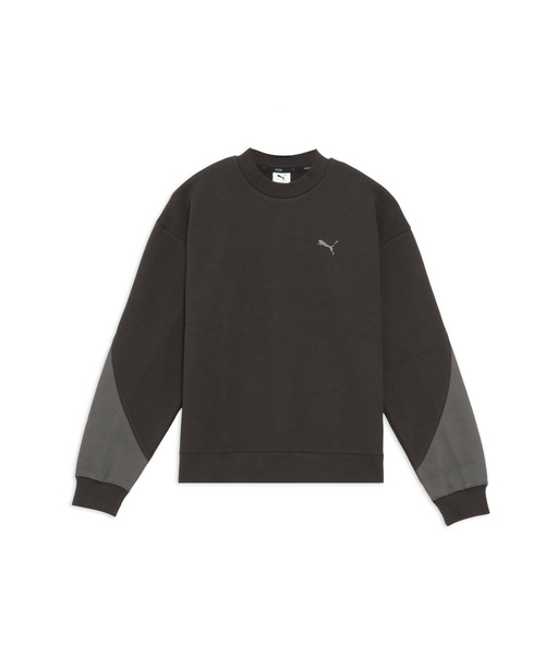 PUMA（プーマ）の「PUMA プーマ メンズ CORE HERITAGE クルー スウェット（スウェット・メンズ・ブラウン系その他/ブラック/ネイビー・LARGE/X-LARGE/XX-LARGE/MEDIUM/SMALL）」の2枚目の写真