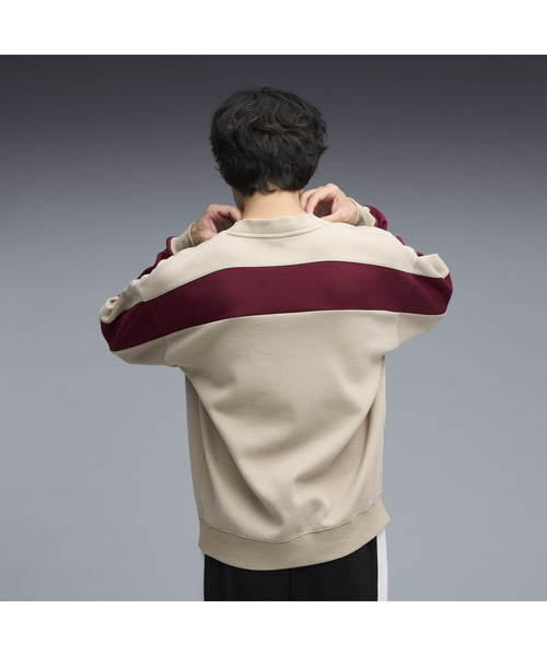 PUMA（プーマ）の「PUMA プーマ メンズ CORE HERITAGE クルー スウェット（スウェット・メンズ・ブラウン系その他/ブラック/ネイビー・LARGE/X-LARGE/XX-LARGE/MEDIUM/SMALL）」の4枚目の写真